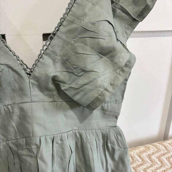 Anthropologie V-Neck Plunge Tunic Mini Dress NWT - Picture 6 of 11